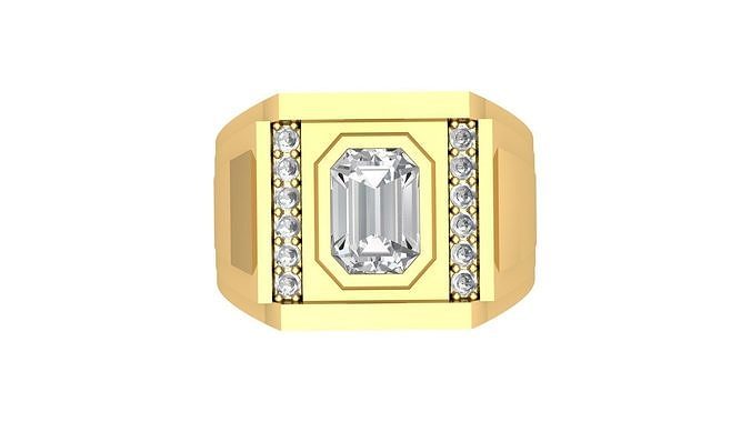 Ladies Ring 199 3D print model