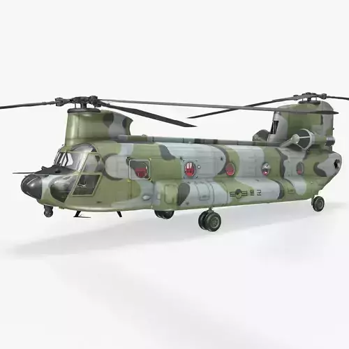  CH-47 Chinook Korean Army Static --17--