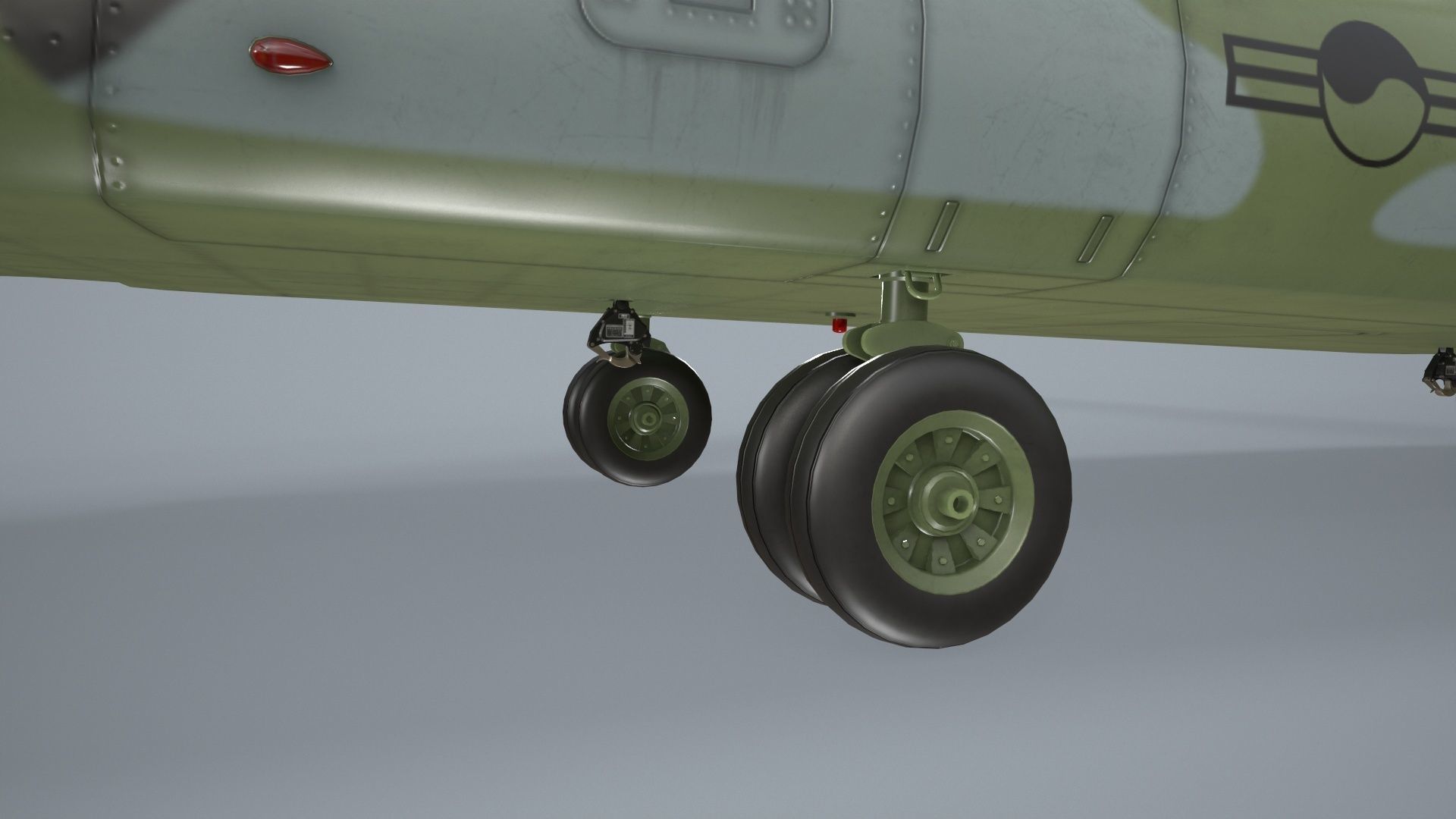  CH-47 Chinook Korean Army Static Low-poly 3D model_13