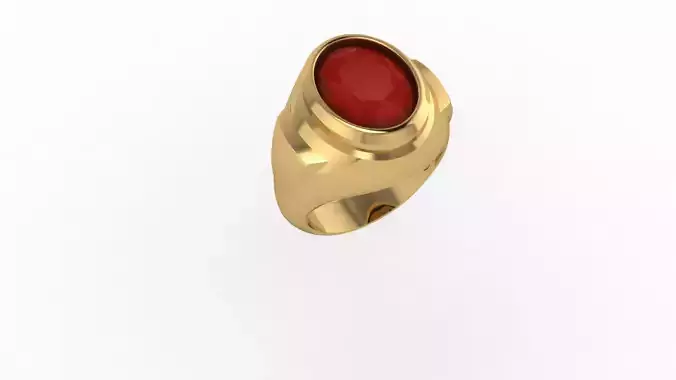 Ladies Ring 11 3D print model