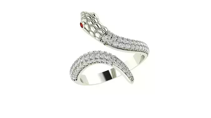 Ladies Ring 1 3D print model