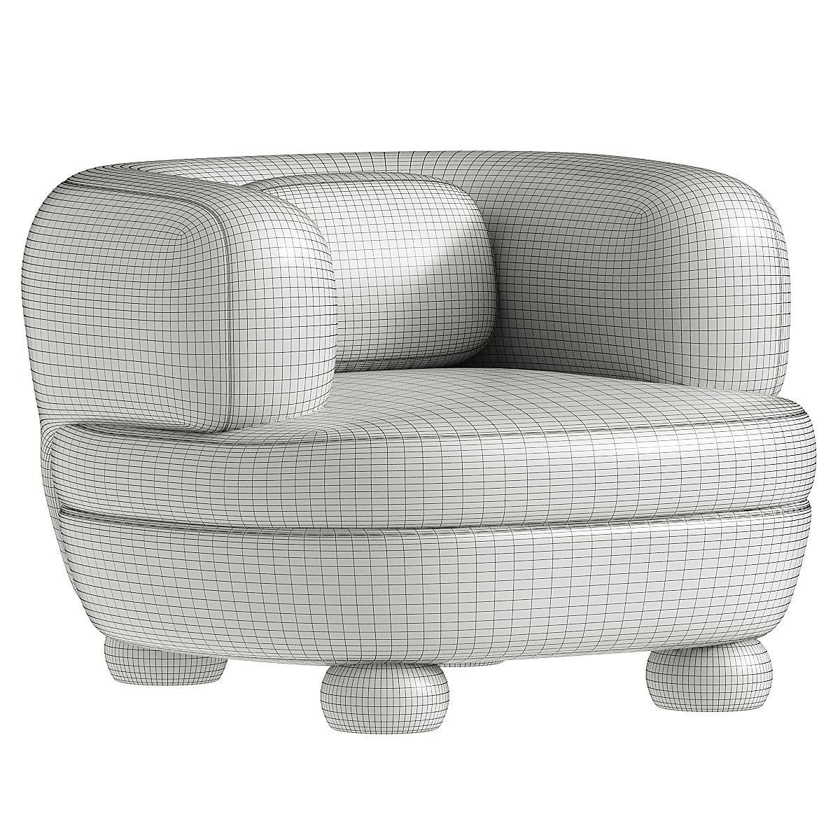 Pierre Augustin Rose 3D model_1