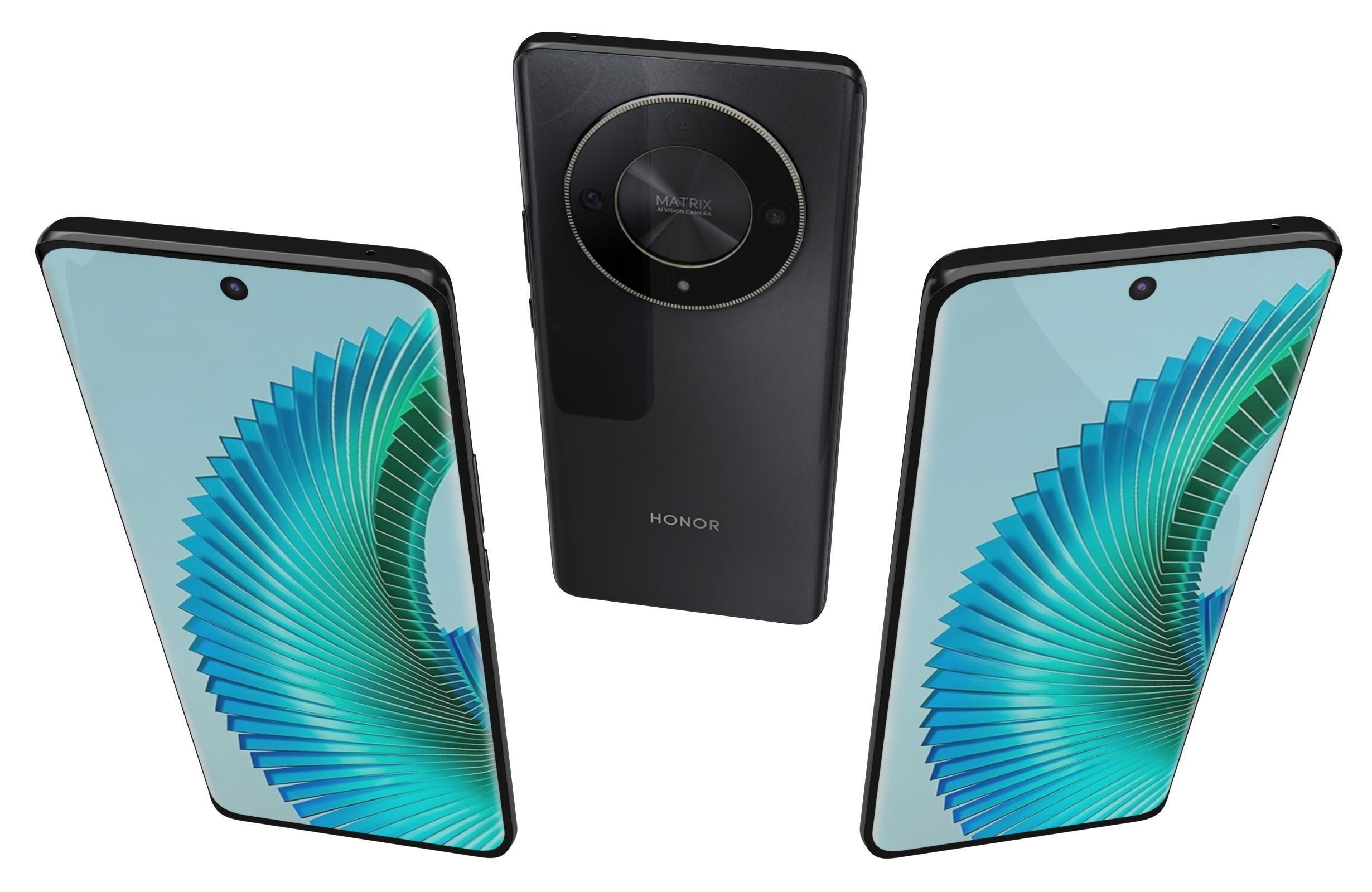 HONOR Magic6 Lite Black 3D model_2