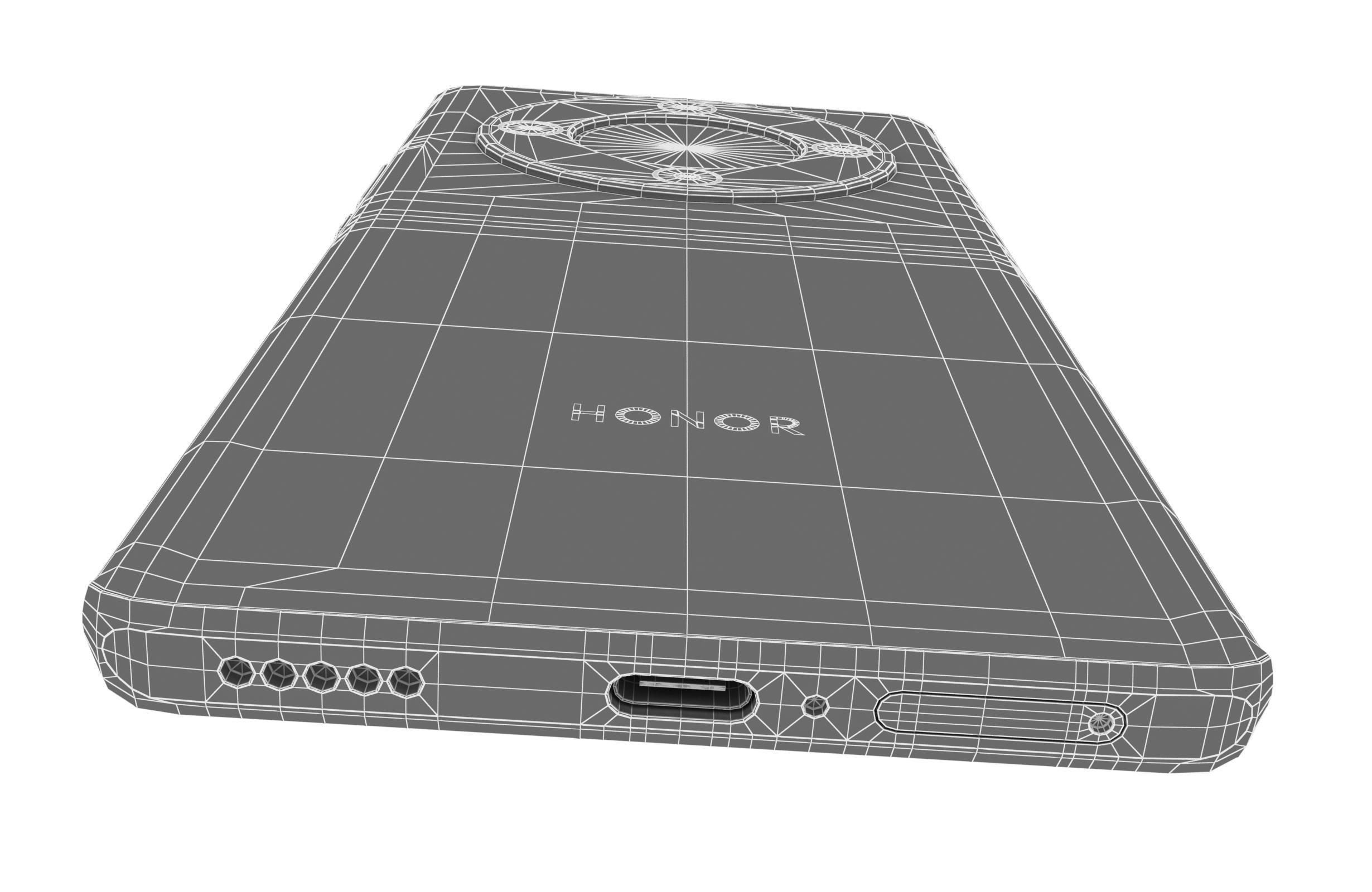 HONOR Magic6 Lite Black 3D model_23