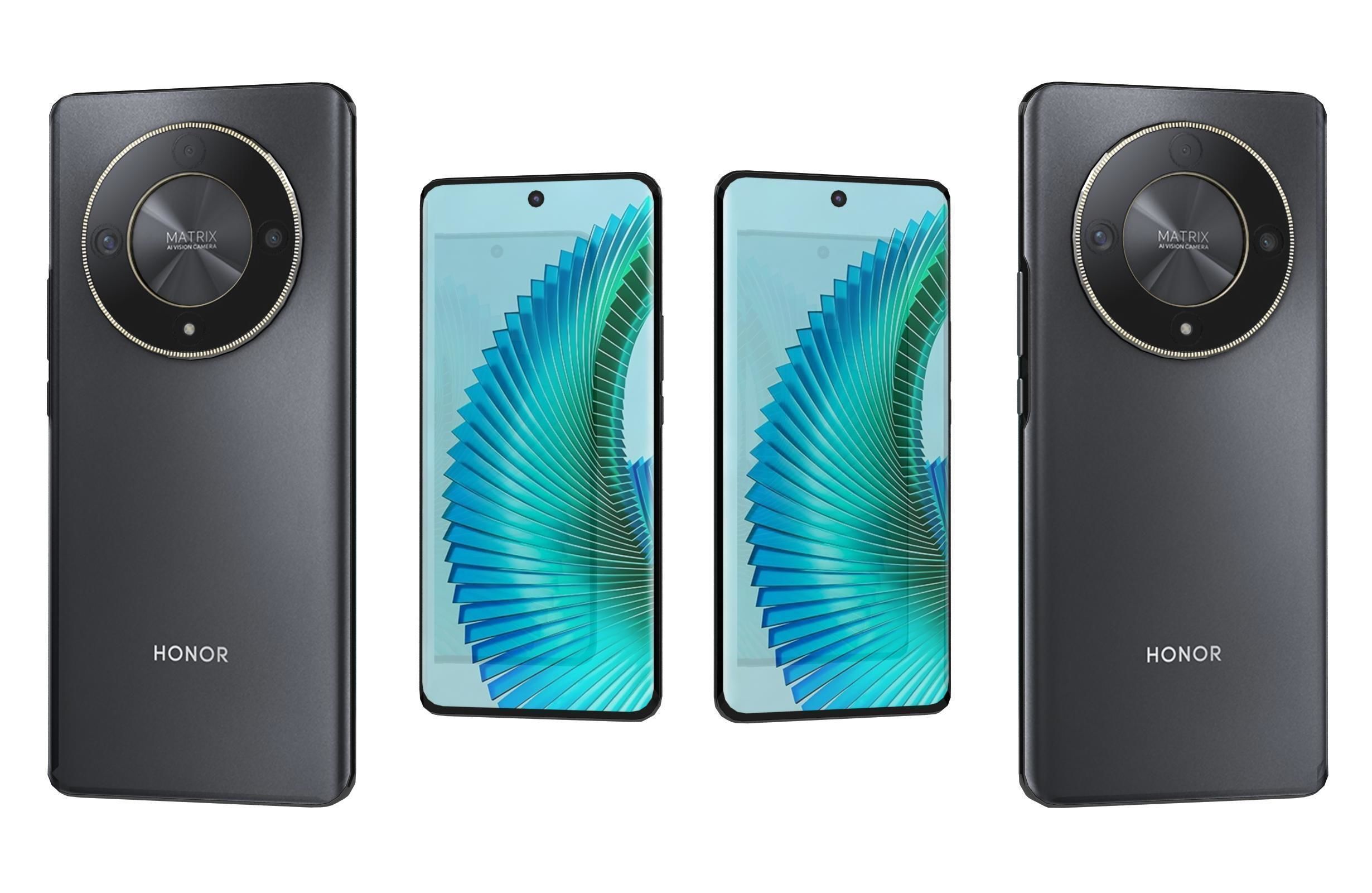 HONOR Magic6 Lite Black 3D model_3