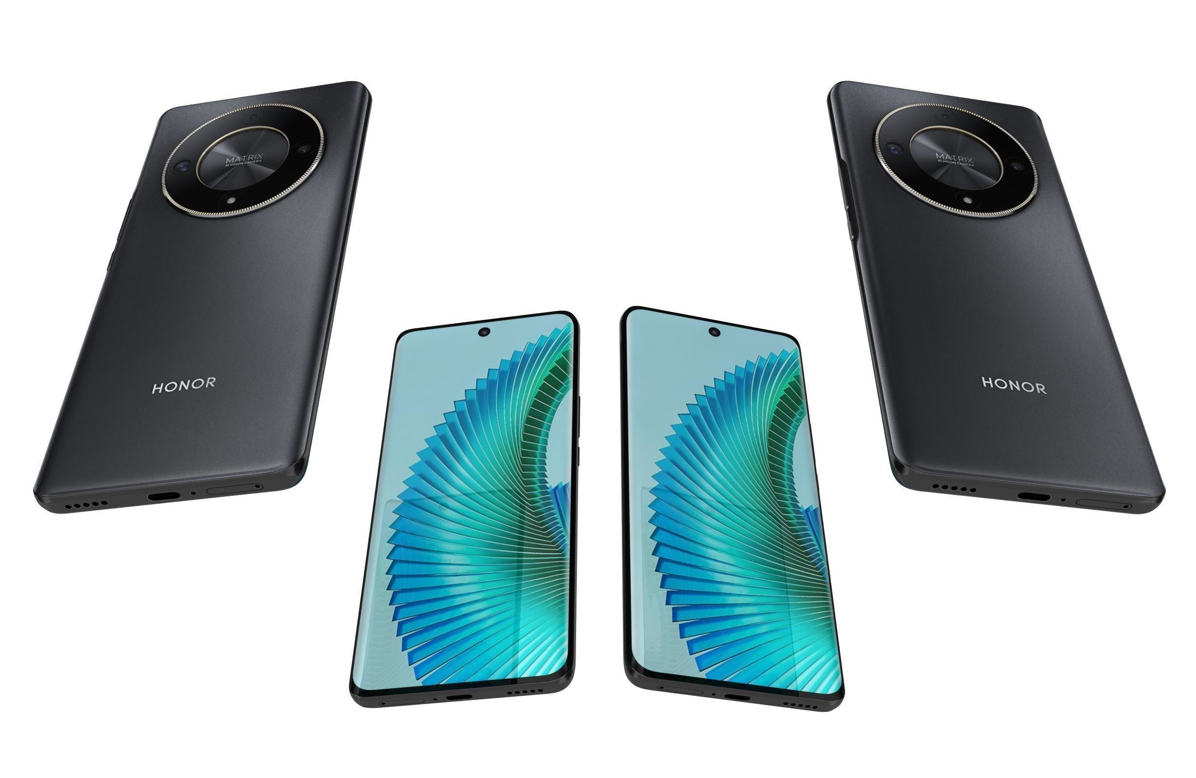 HONOR Magic6 Lite Black 3D model_5