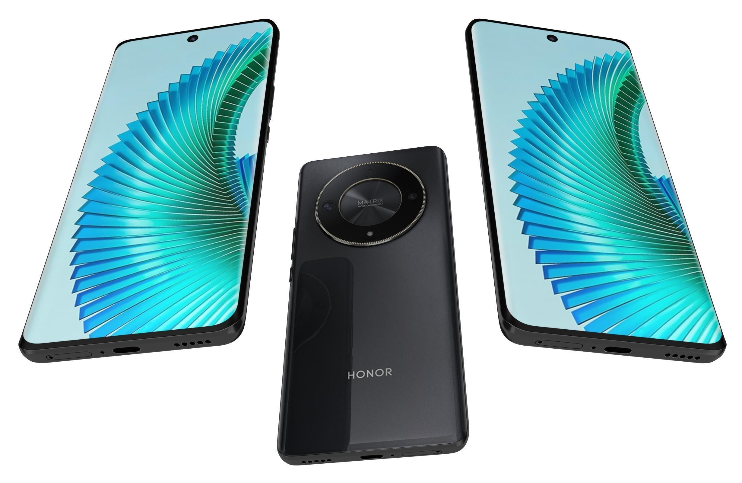 HONOR Magic6 Lite Black 3D model_1
