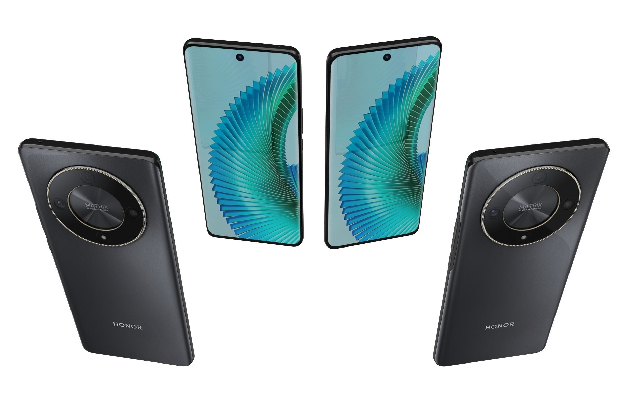 HONOR Magic6 Lite Black 3D model_4