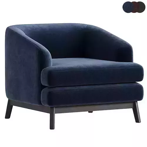 Chair Monterey 3D model