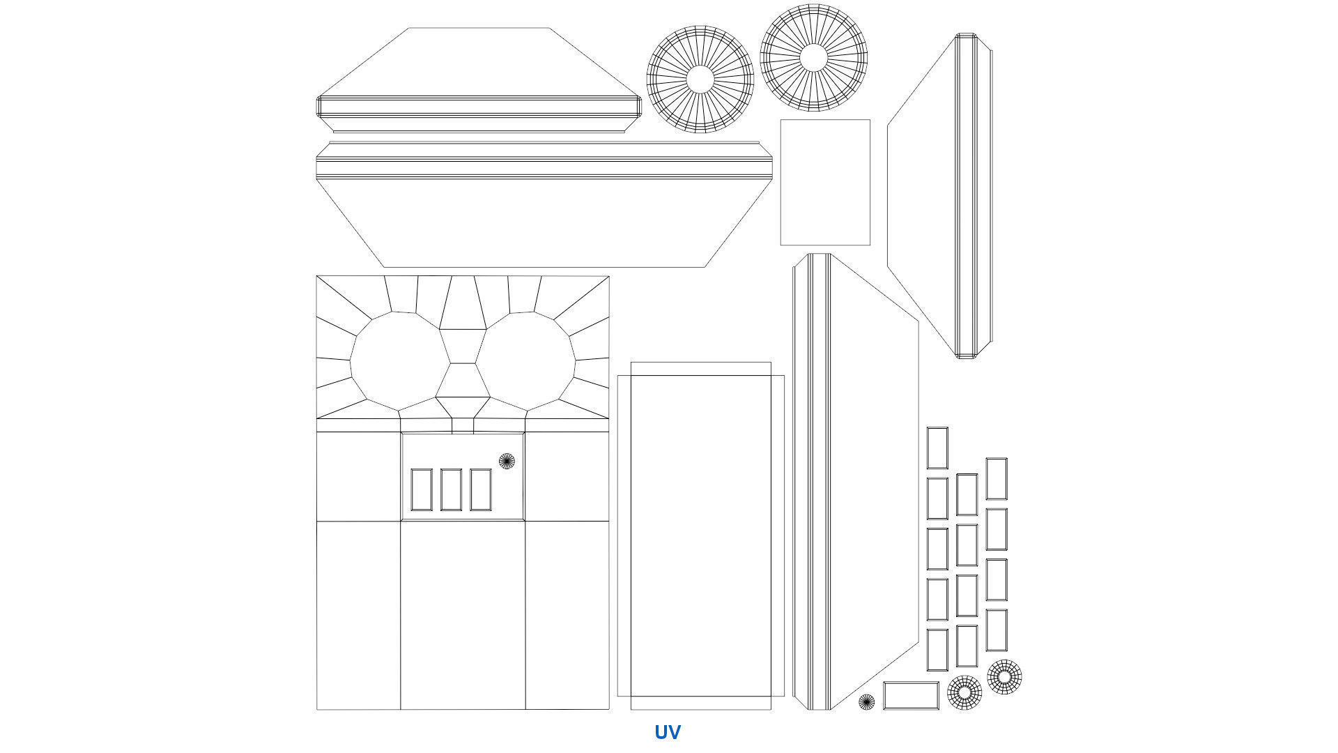Intercom 1B Low-poly 3D model_7