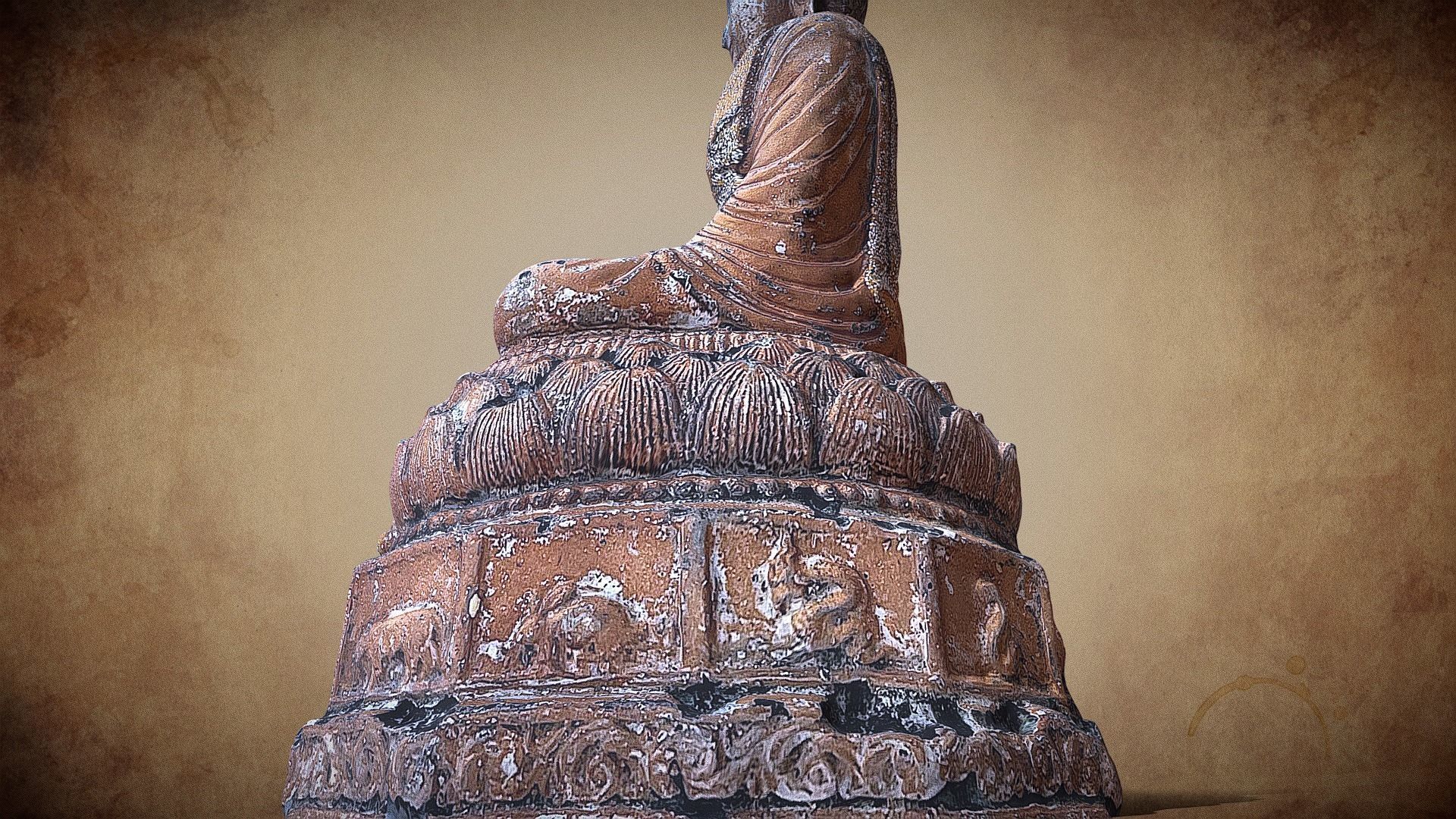 Buddha 21 ancient 3D print model_10