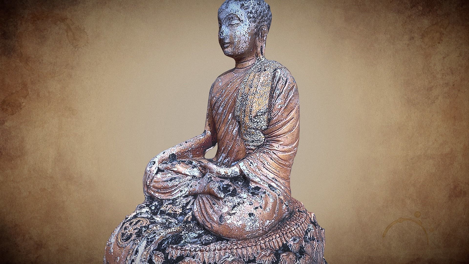 Buddha 21 ancient 3D print model_7