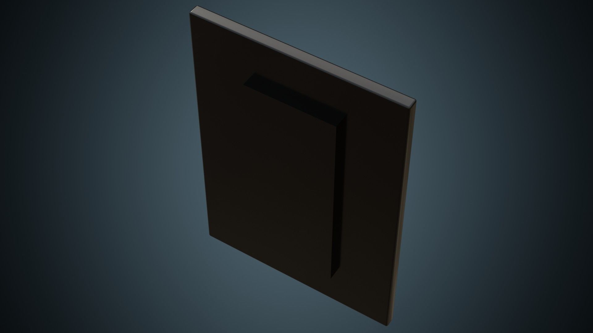 Intercom 1 Basic Low-poly 3D model_2