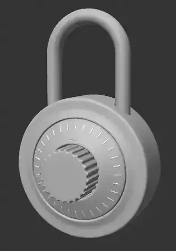 Padlock C4D