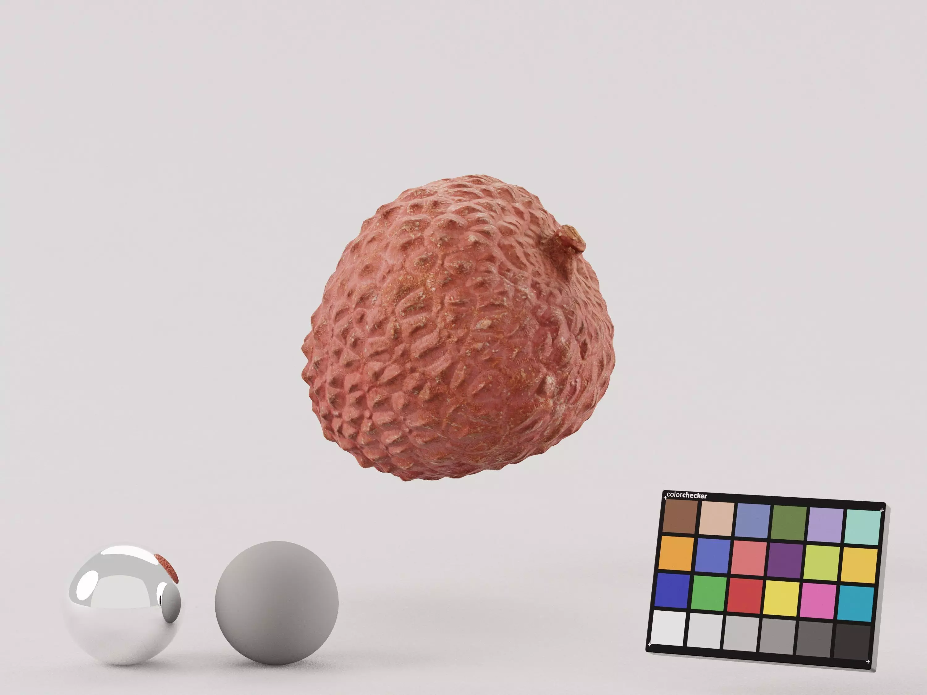 Lychee Photoscan Low-poly 3D model