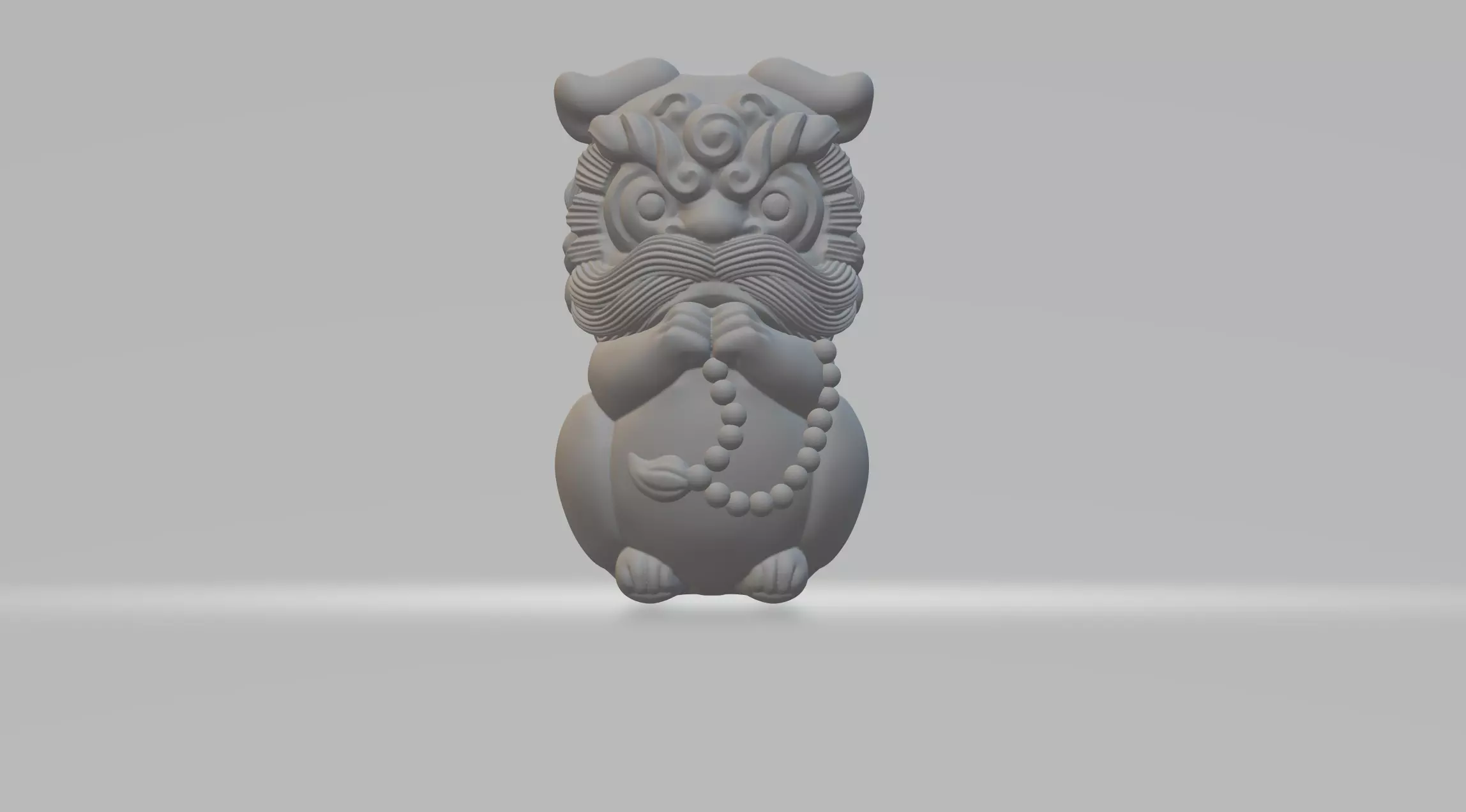 Chinese Mythical Creature Qilin 3D print model