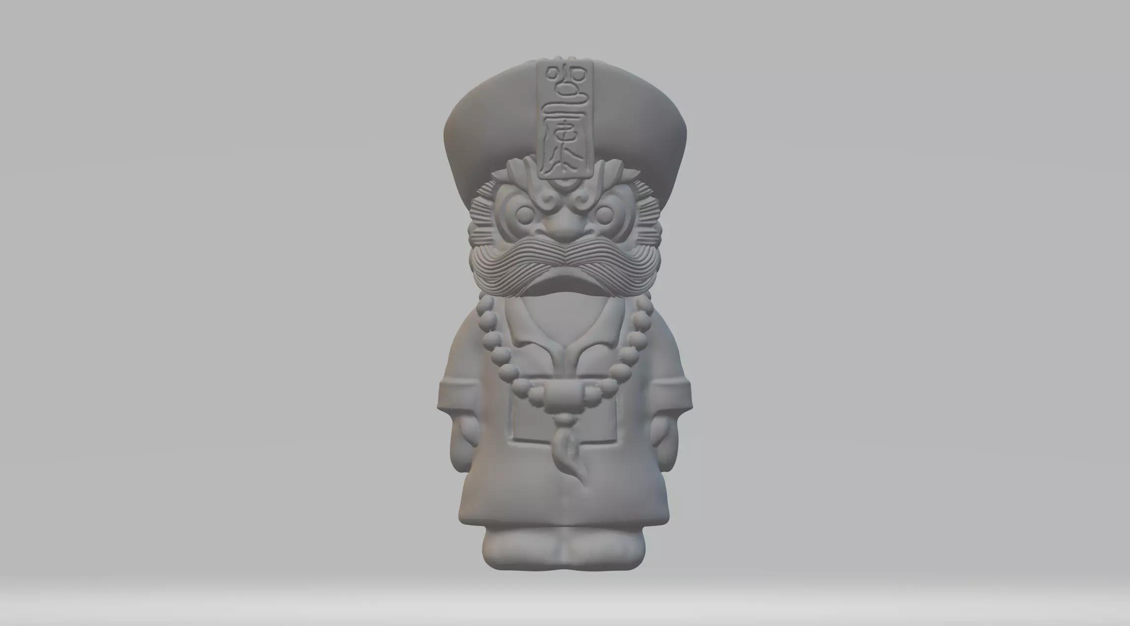 Chinese Mythical Creature Zombie Qilin 3D print model