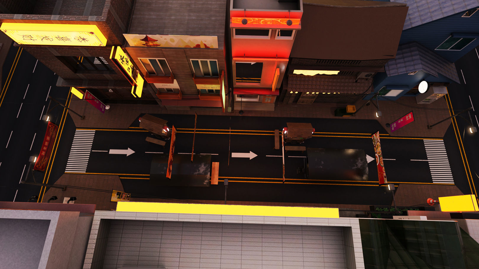 Itaewon Street 3D model_7