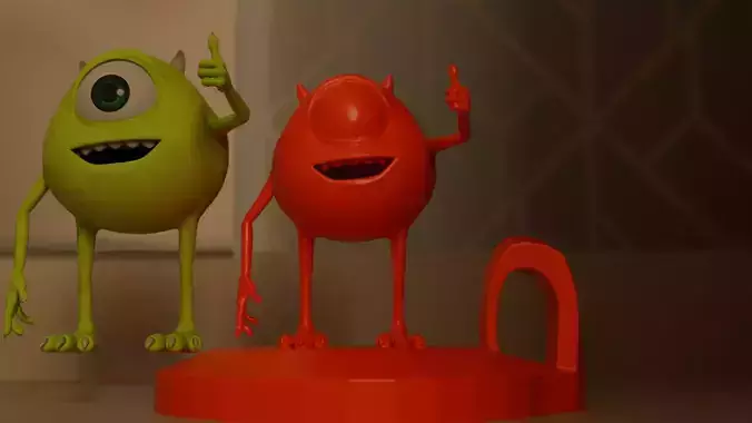 MIKE WAZOWSKI MONSTERS INC 3D Printing