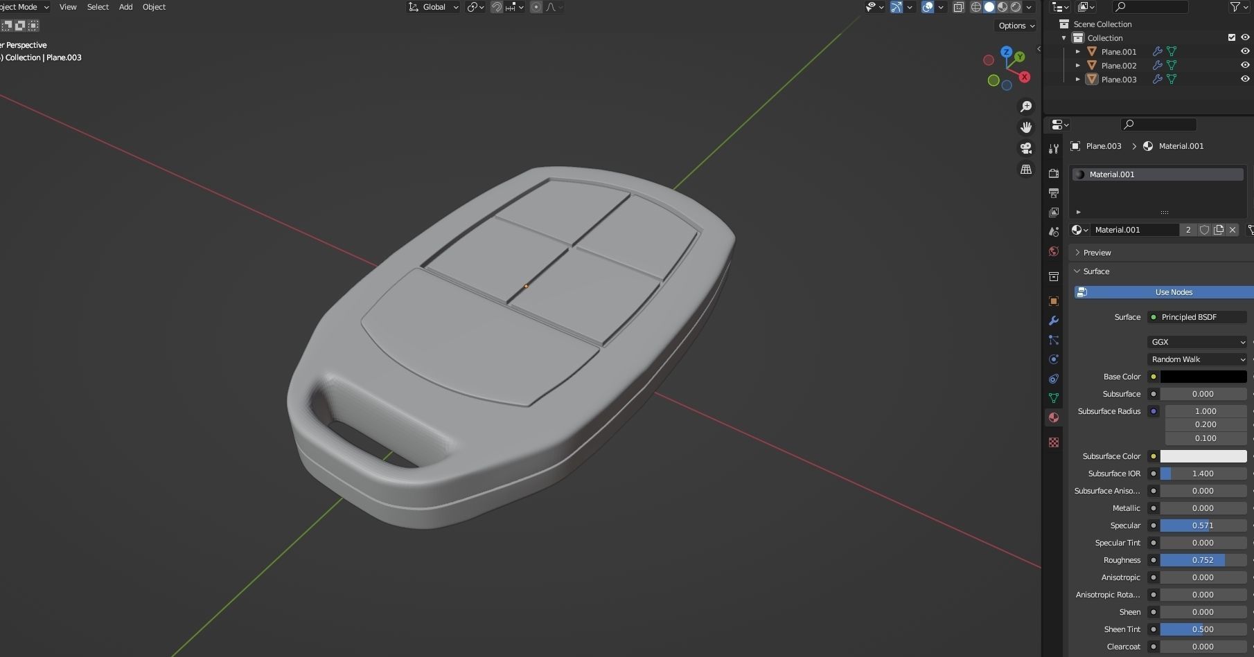 CAR KEY-05 3D model_48