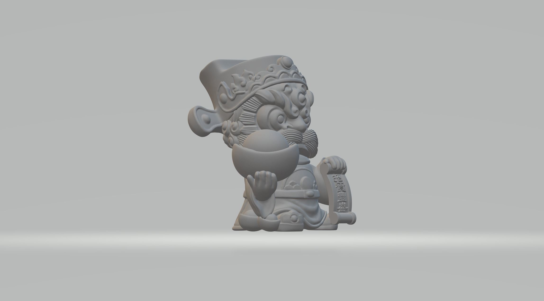 Chinese Mythical Creature Qilin 3D print model_3