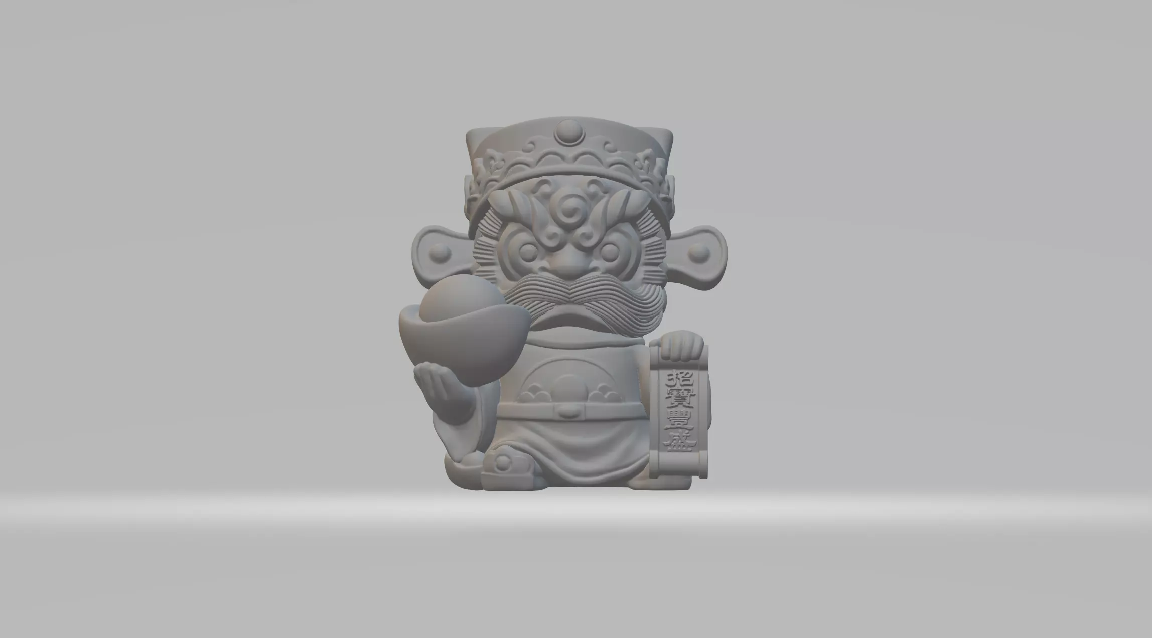 Chinese Mythical Creature Qilin 3D print model_0