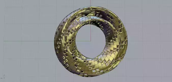 Klein Surface Holes 3D print model