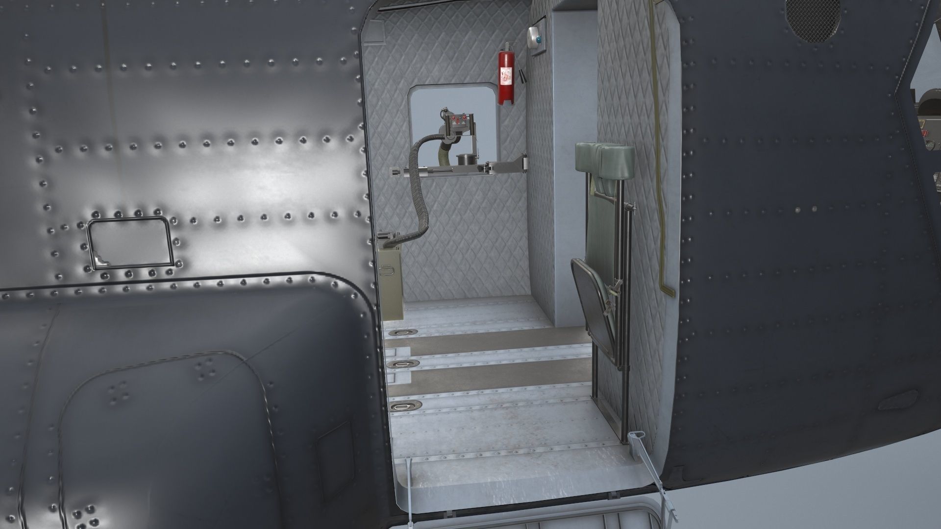  CH-47 Chinook Luftwaffe Static Low-poly 3D model_18