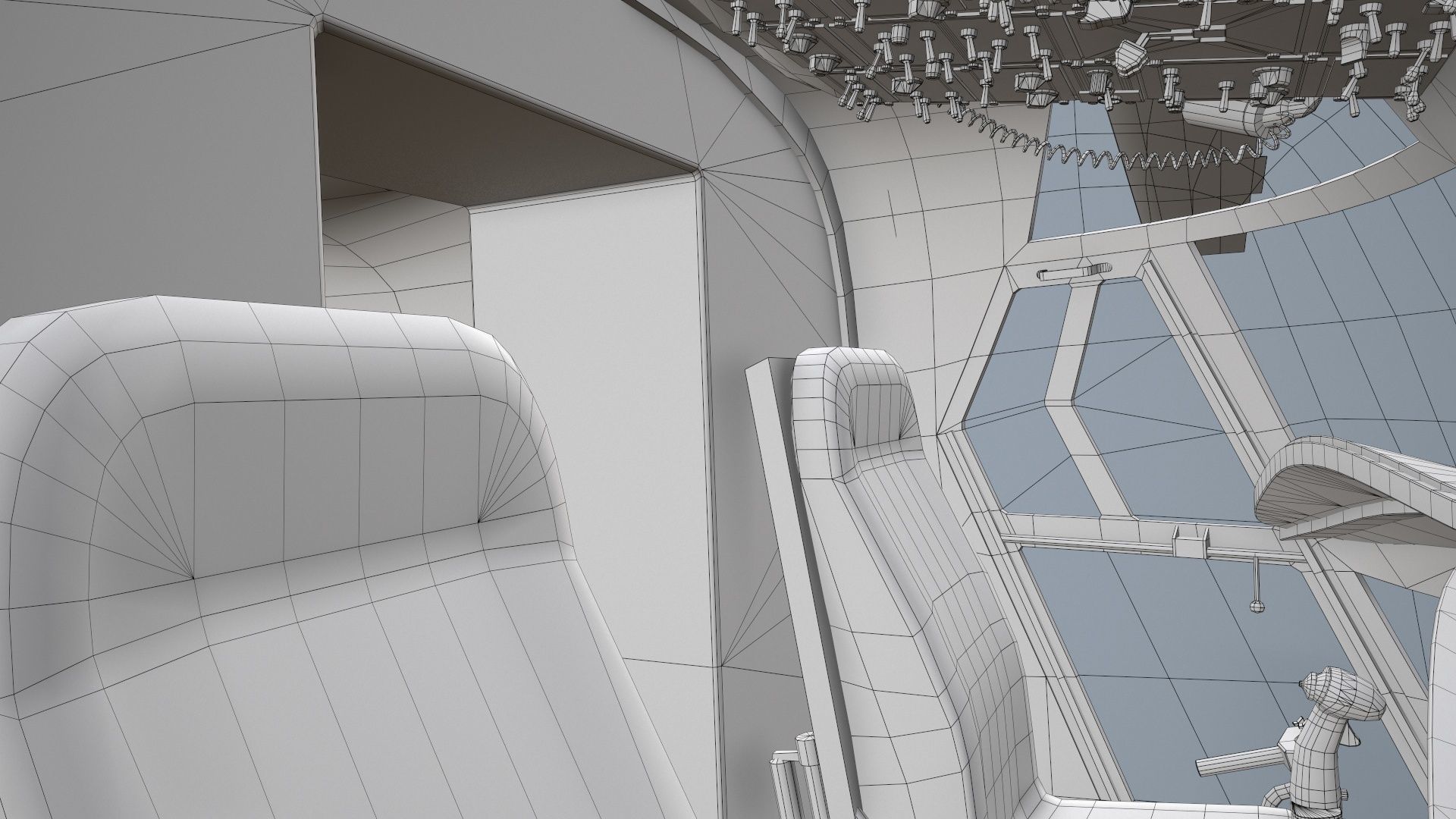  CH-47 Chinook Luftwaffe Static Low-poly 3D model_30