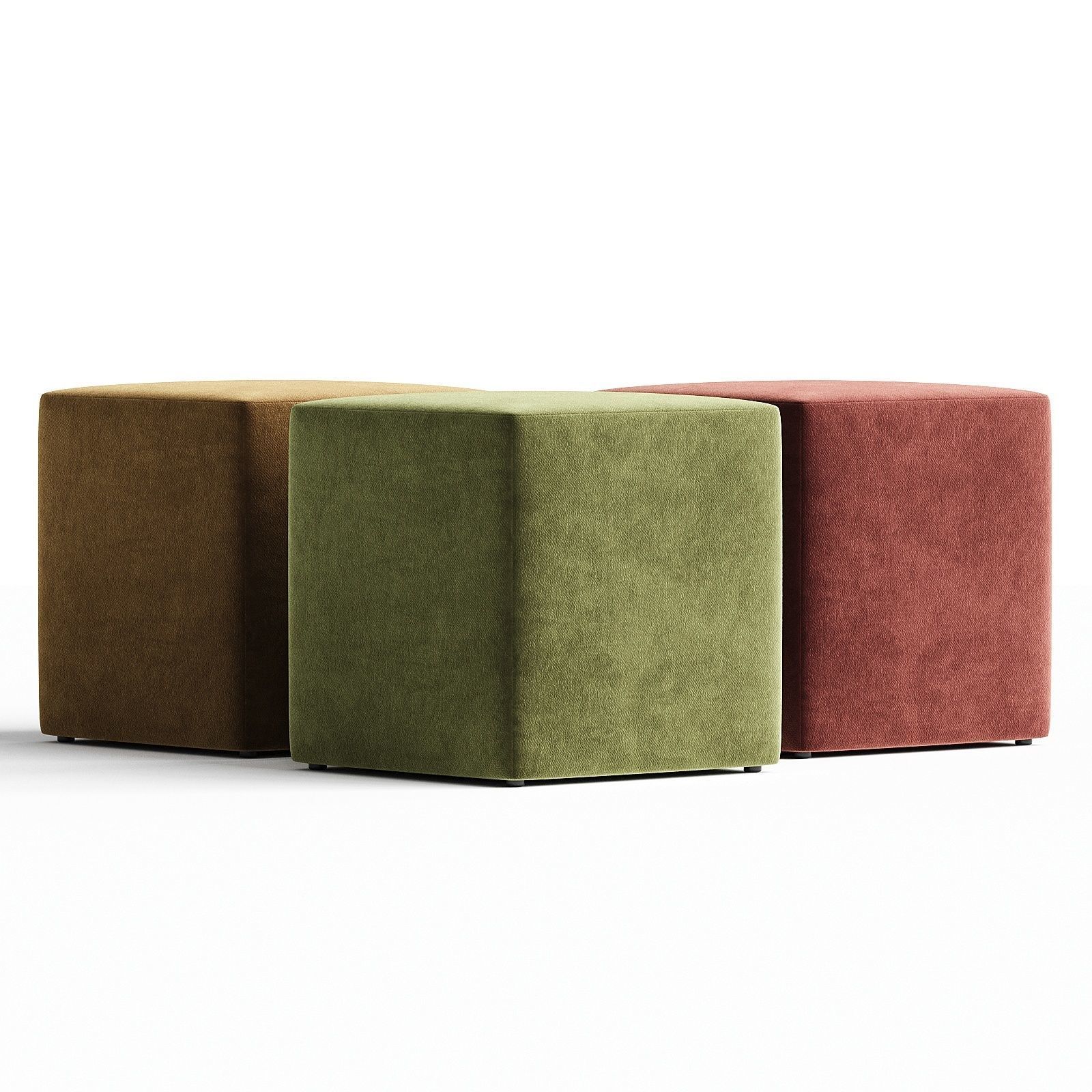 pouf 3 3D model_2