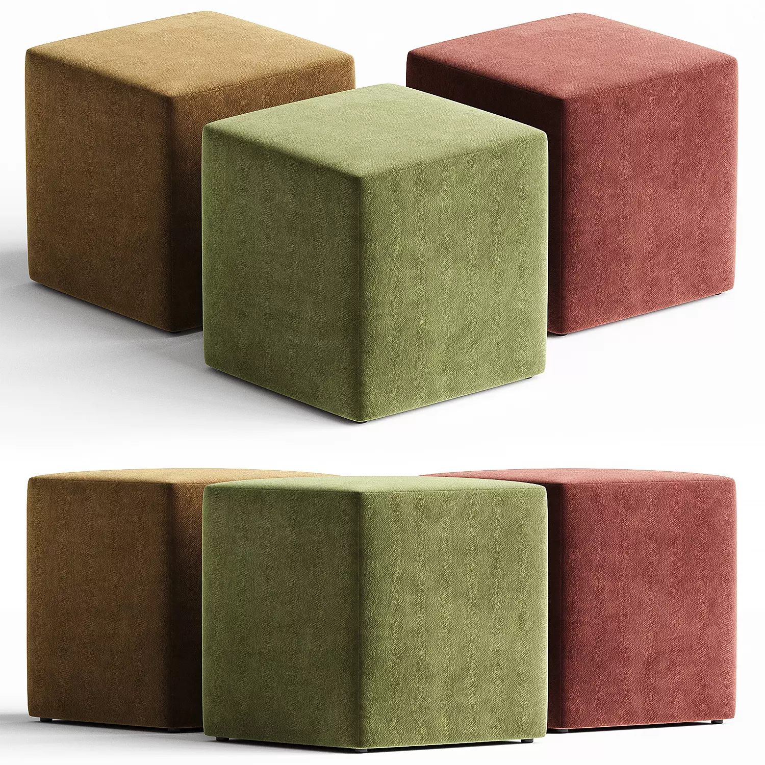 pouf 3 3D model_0