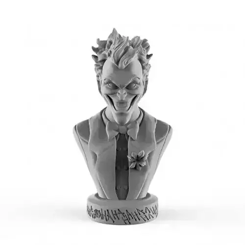 Joker Bust 3D Printing Artwork