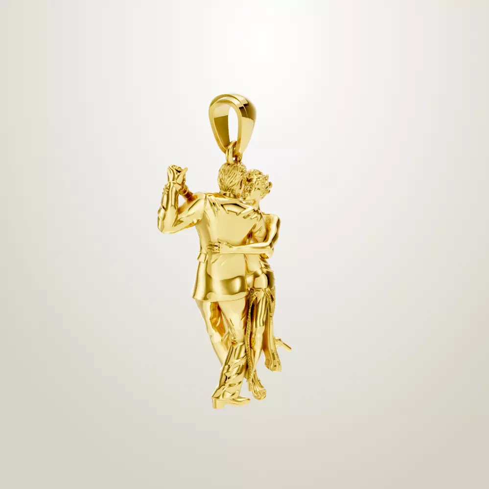 tango pendant 3D print model_4