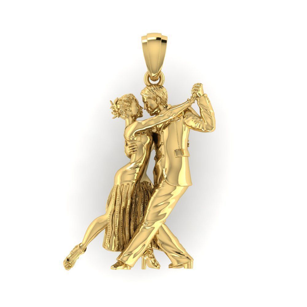 tango pendant 3D print model_6