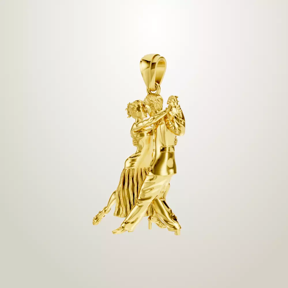 tango pendant 3D print model_2