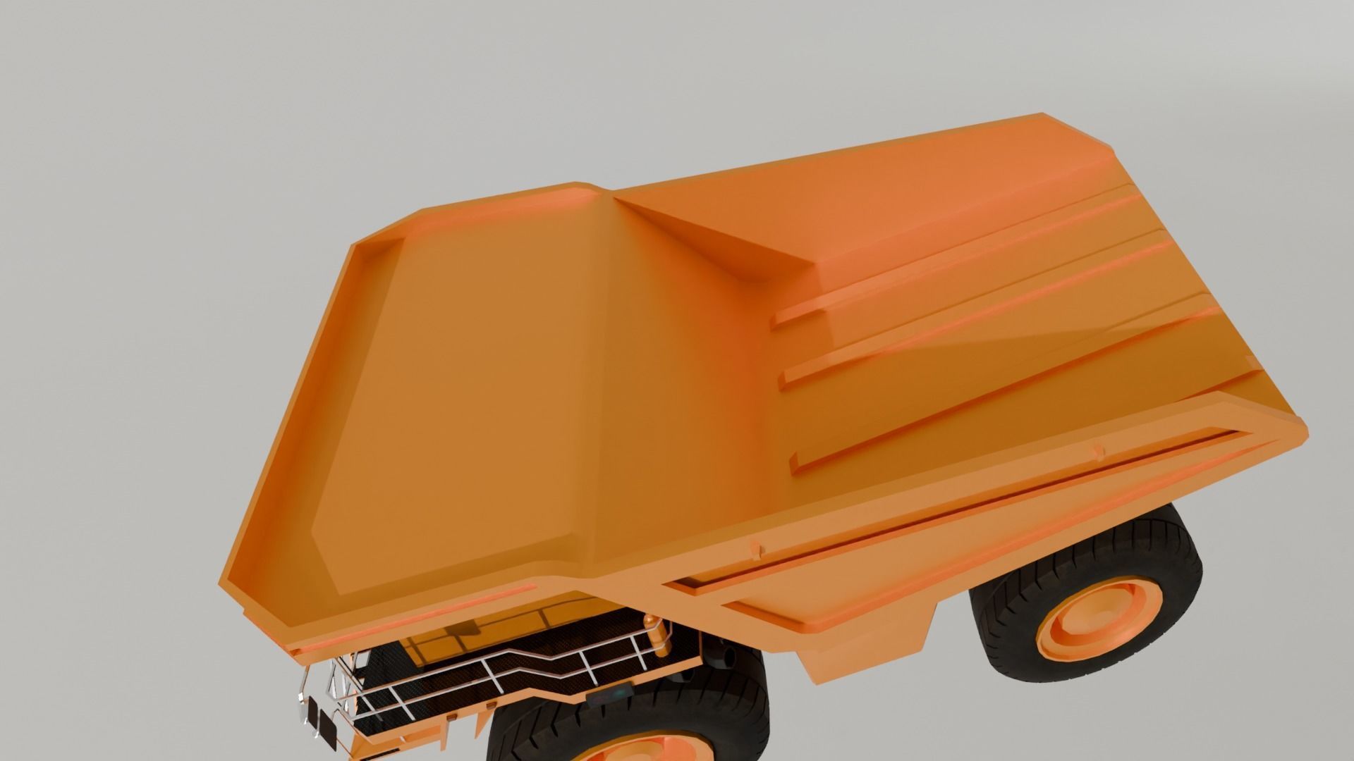 Truck 3d Model Low-poly 3D model_8