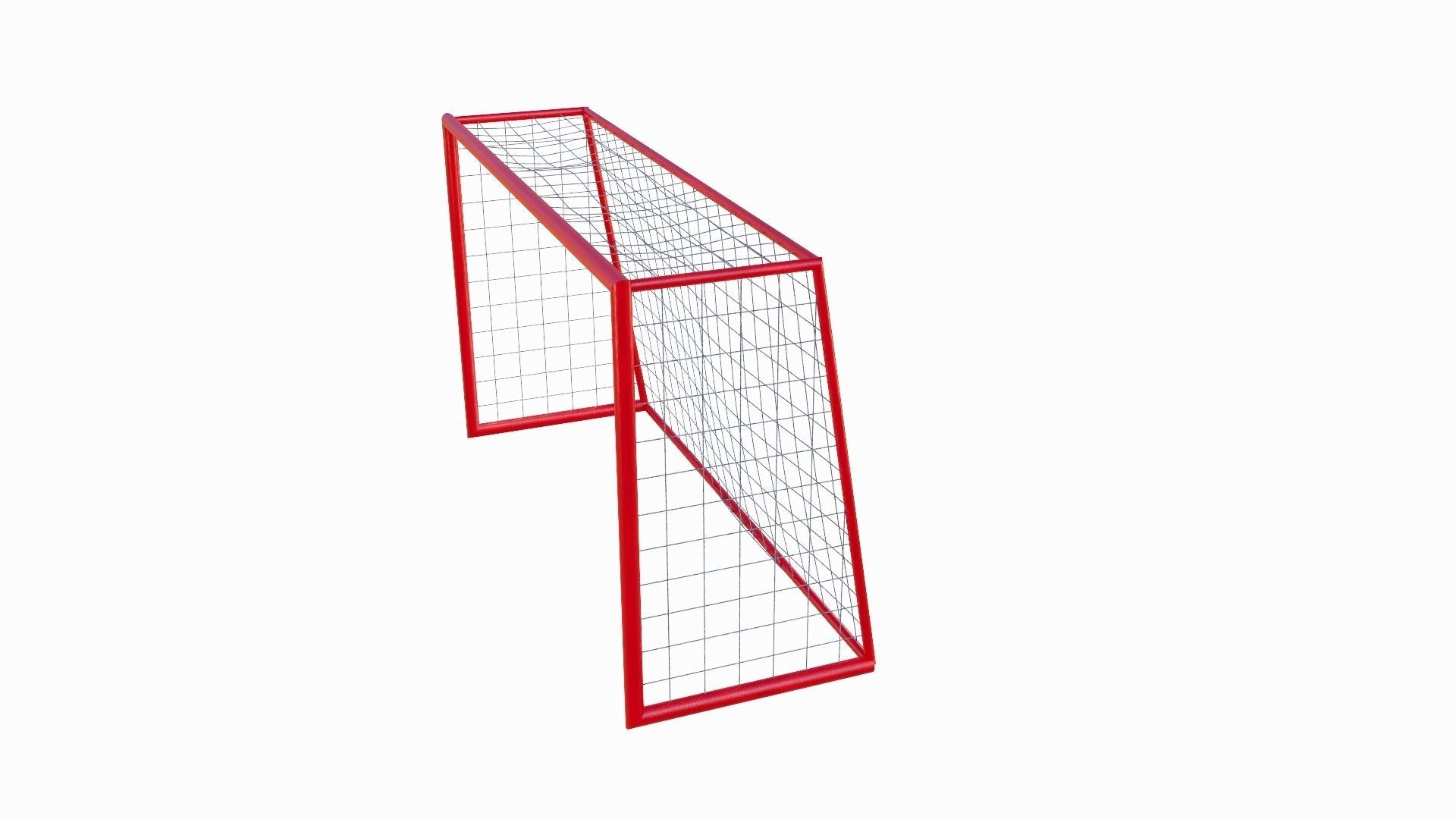 MINI GOAL Low-poly 3D model_7