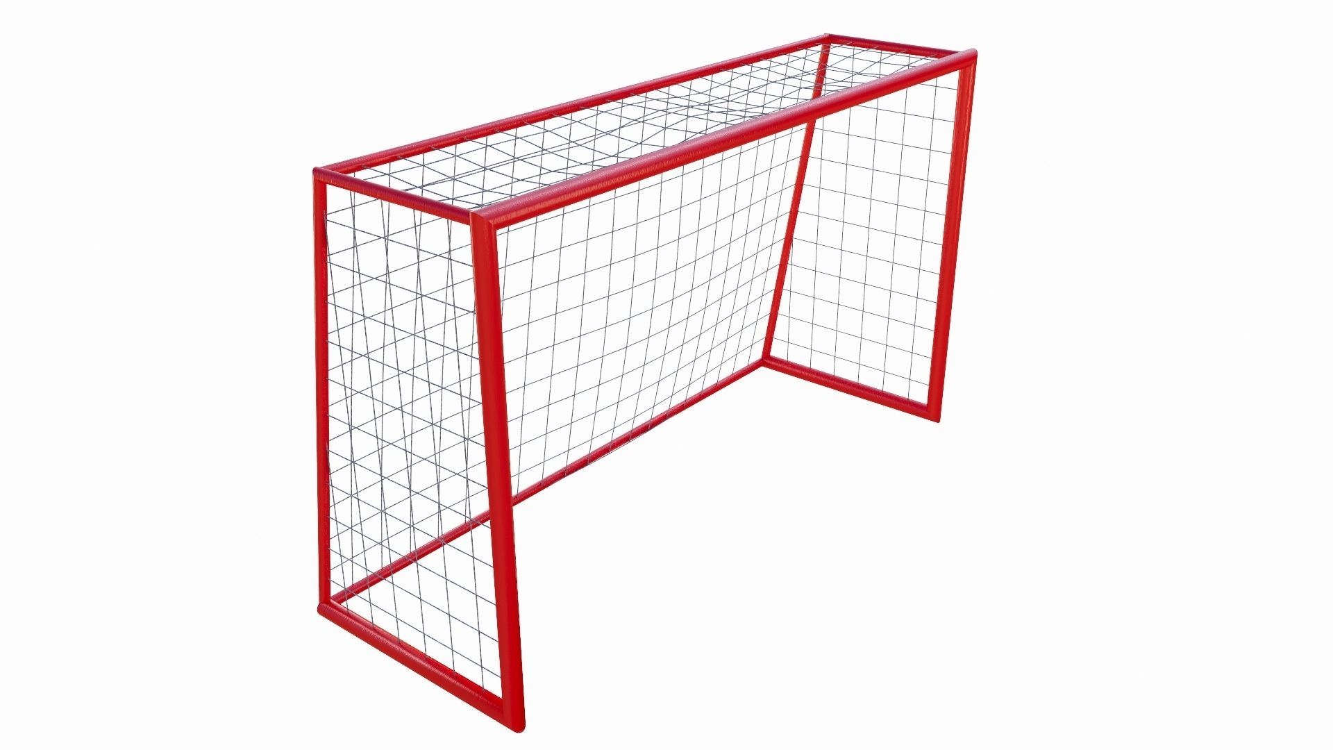 MINI GOAL Low-poly 3D model_9