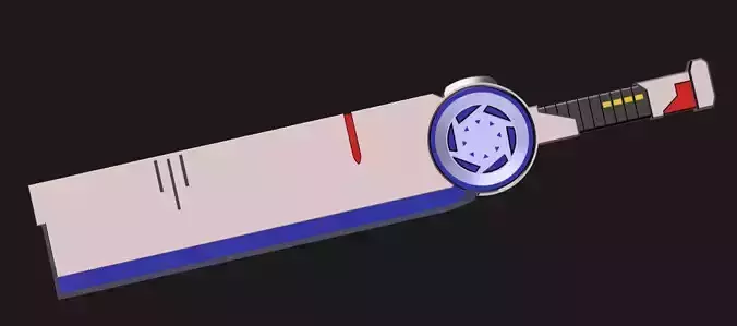 League of Legends - Pulsefire Shen sword 3D print model League of Legends - Pulsefire Shen sword 3D print model