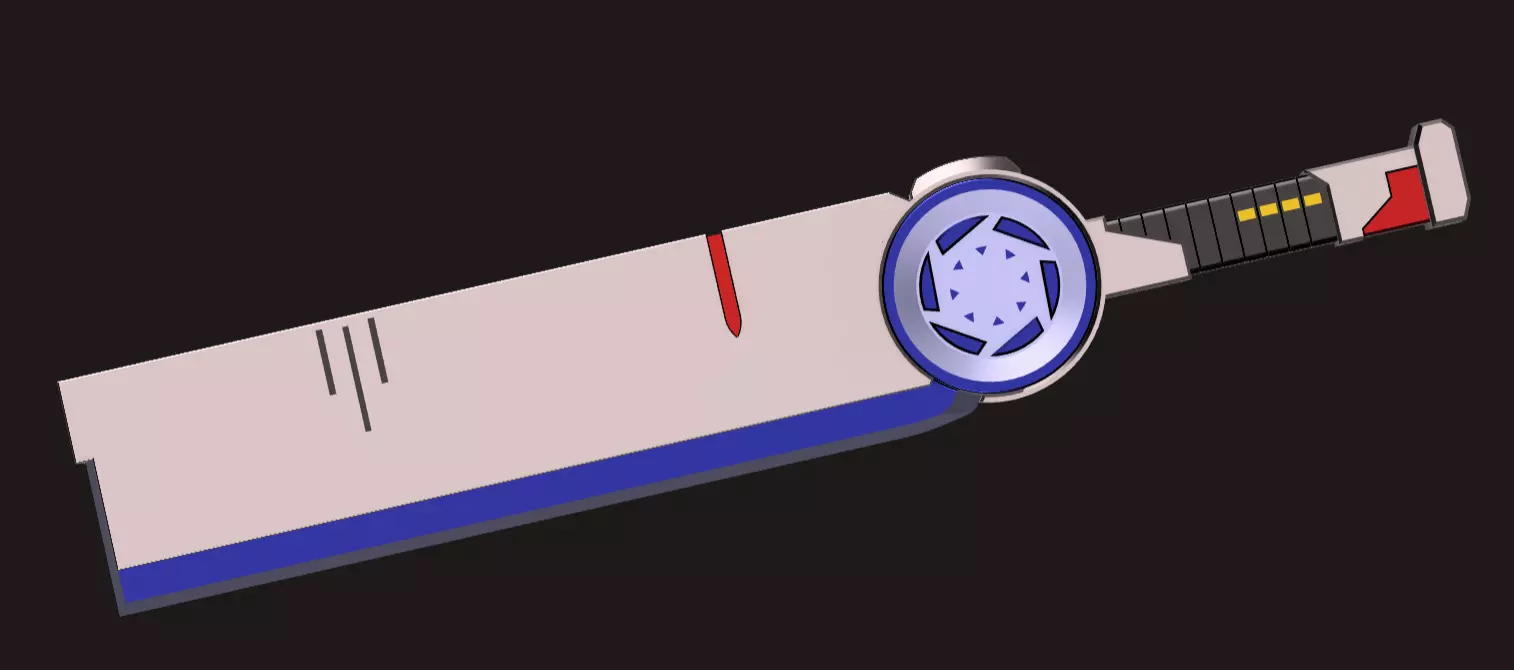 League of Legends - Pulsefire Shen sword 3D print model_0