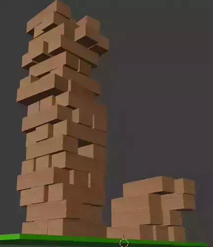  Wooden tower