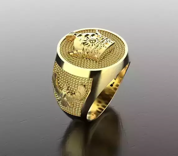 Pahlavi Farvahar Ring