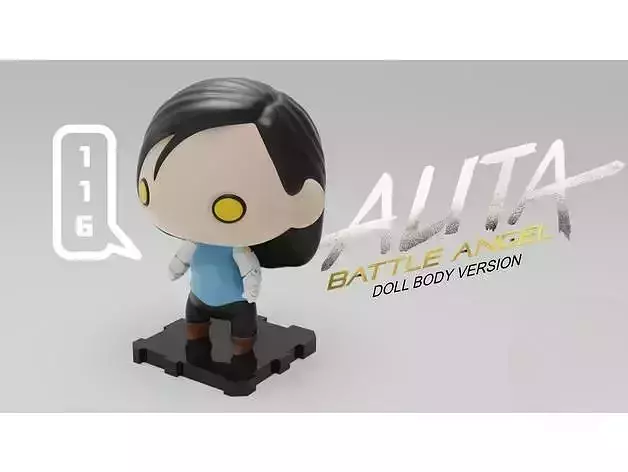 Alita Battle Angel 3D Printing Creation 3D print model
