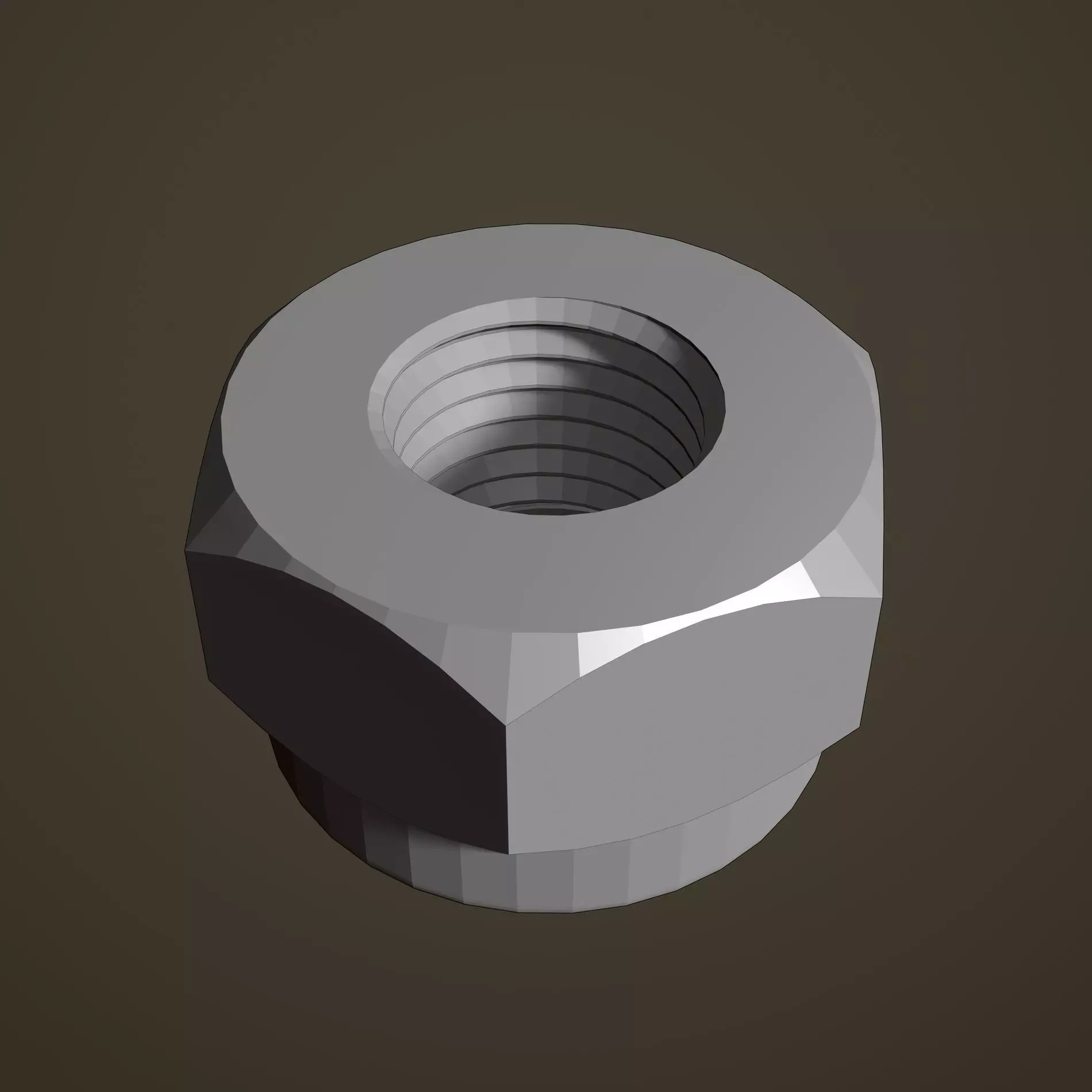 Nut 2304 Free 3D model_0