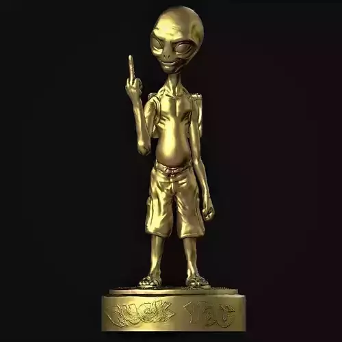 Paul the Alien 3D Printing Creation