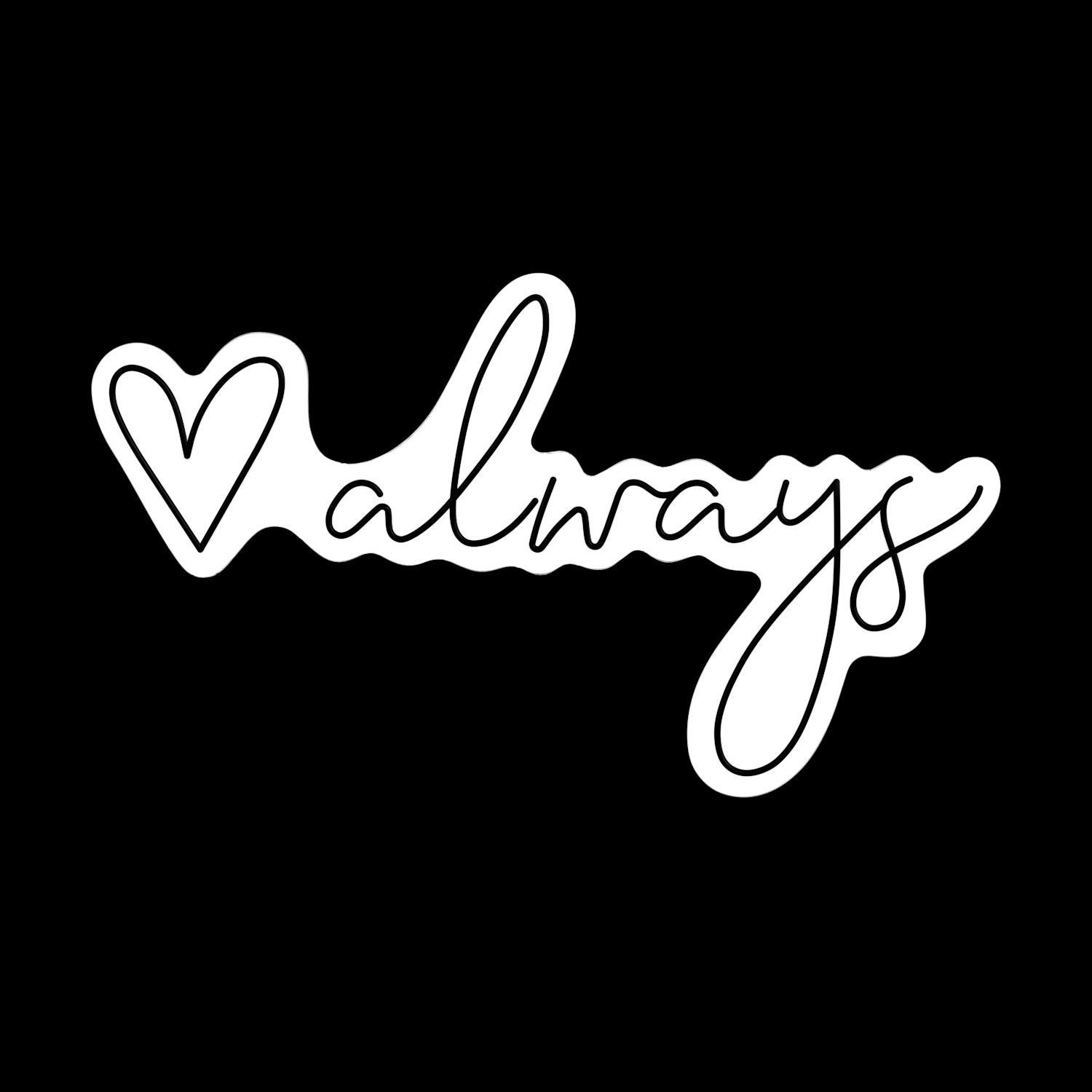 Always Neon Sign 3D model_3