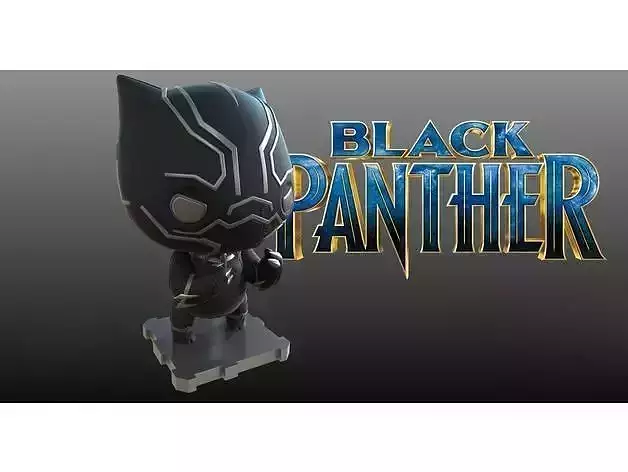 Black Panther 3D Printing Creation