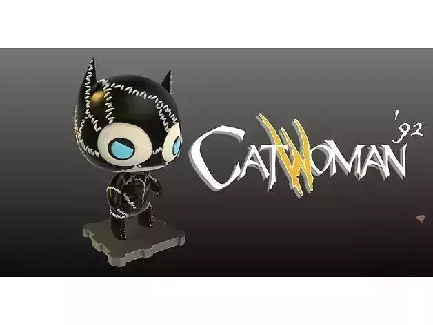 Catwoman 1992 Batman Returns 3D Printing Sculpture