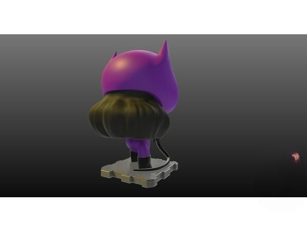 Catwoman Classic 3D Printing Sculpture 3D print model_3