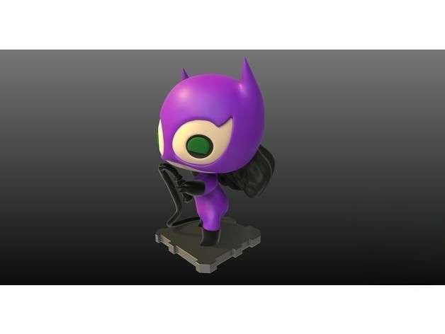 Catwoman Classic 3D Printing Sculpture 3D print model_2